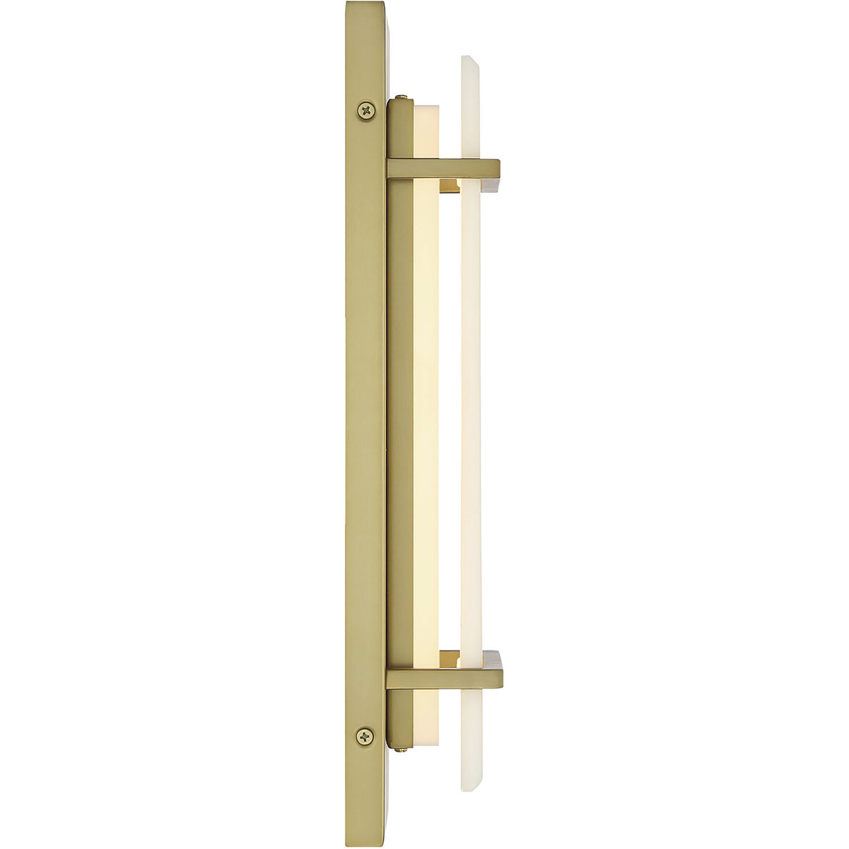 Tarnos LED 6.5 inch Soft Brass Wall Sconce Wall Light